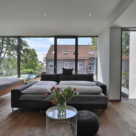 Moderne Studio-Wohnung Gersthofen Ngoại thất bức ảnh