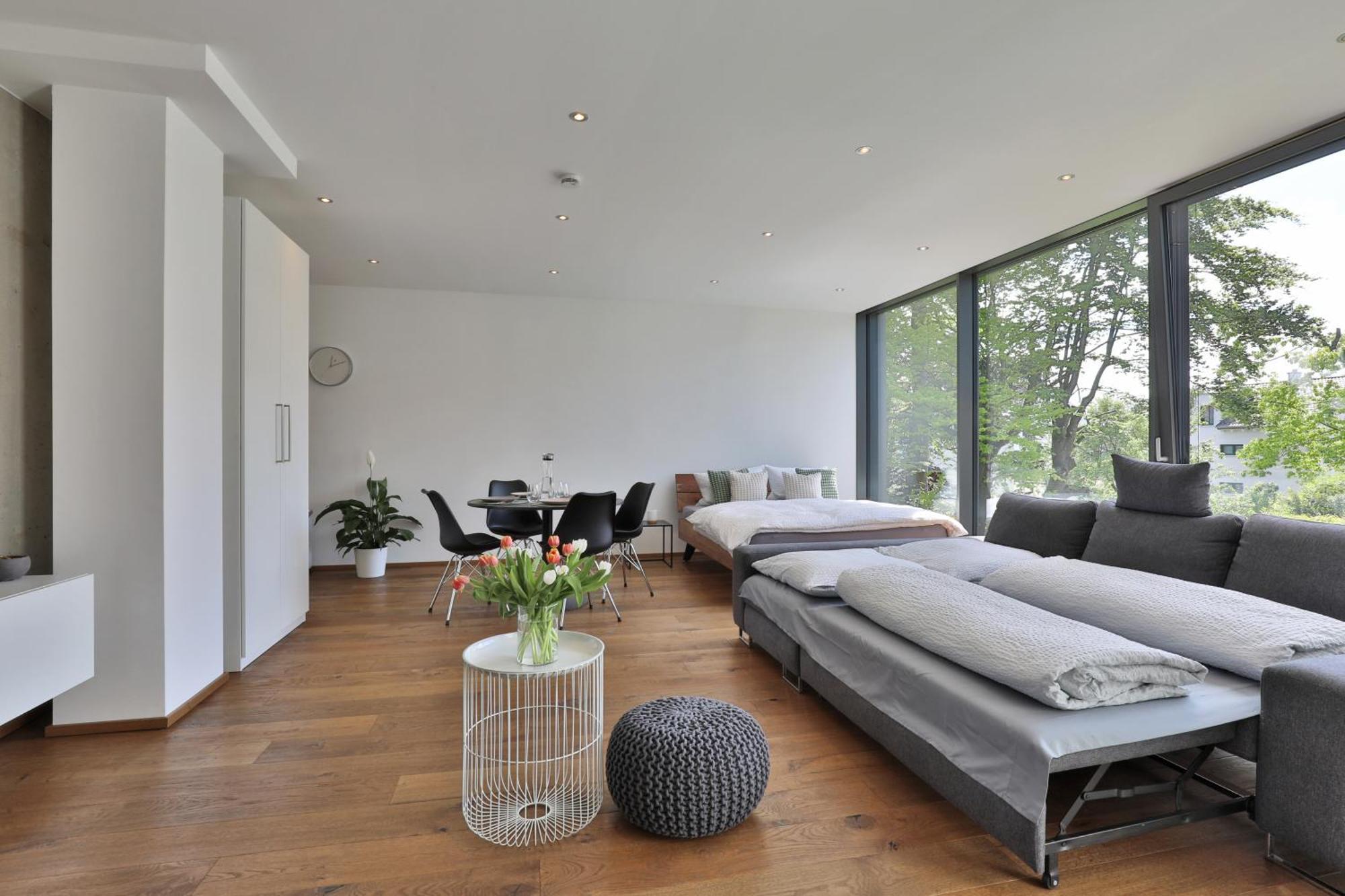 Moderne Studio-Wohnung Gersthofen Ngoại thất bức ảnh