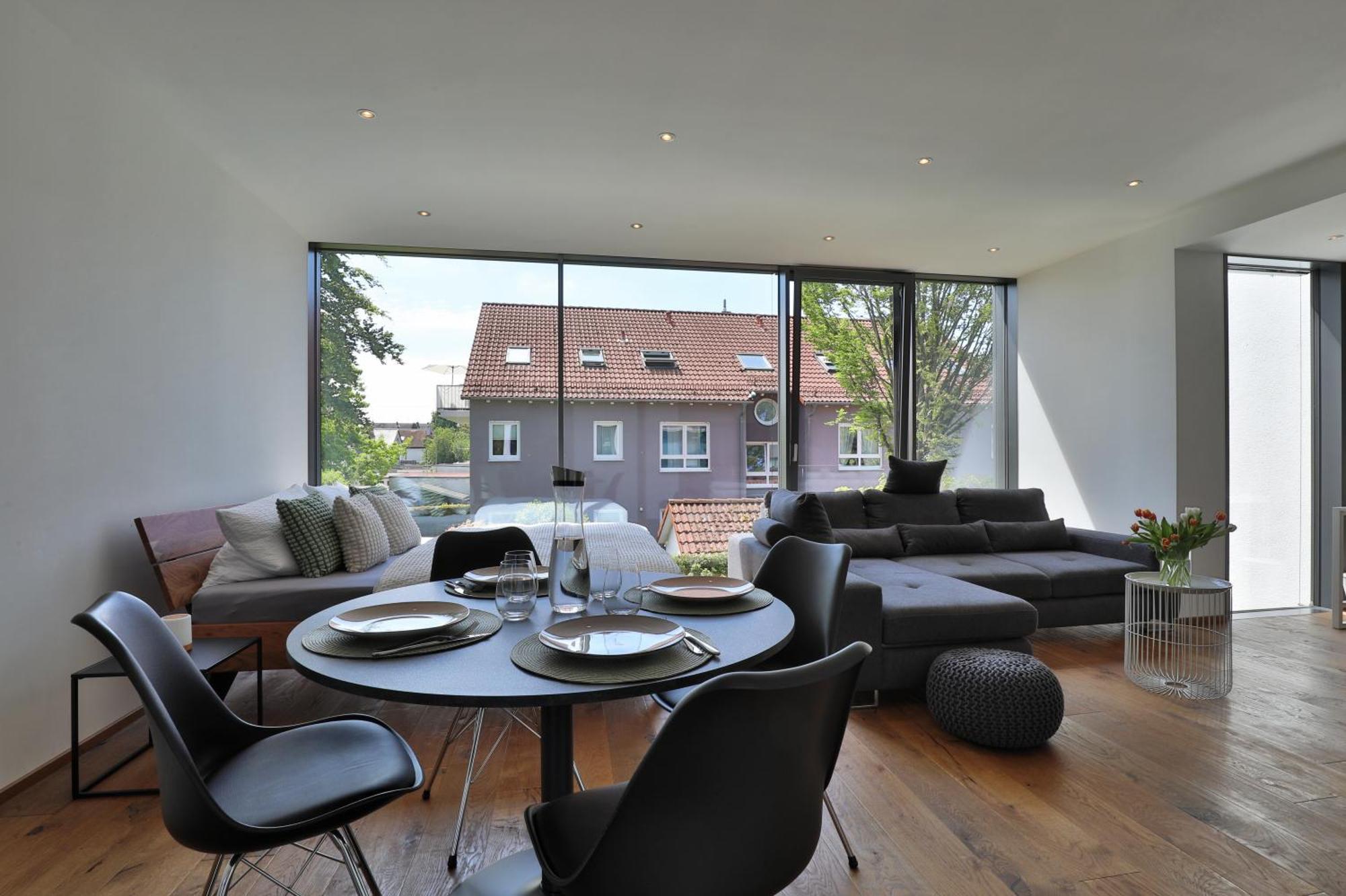 Moderne Studio-Wohnung Gersthofen Ngoại thất bức ảnh