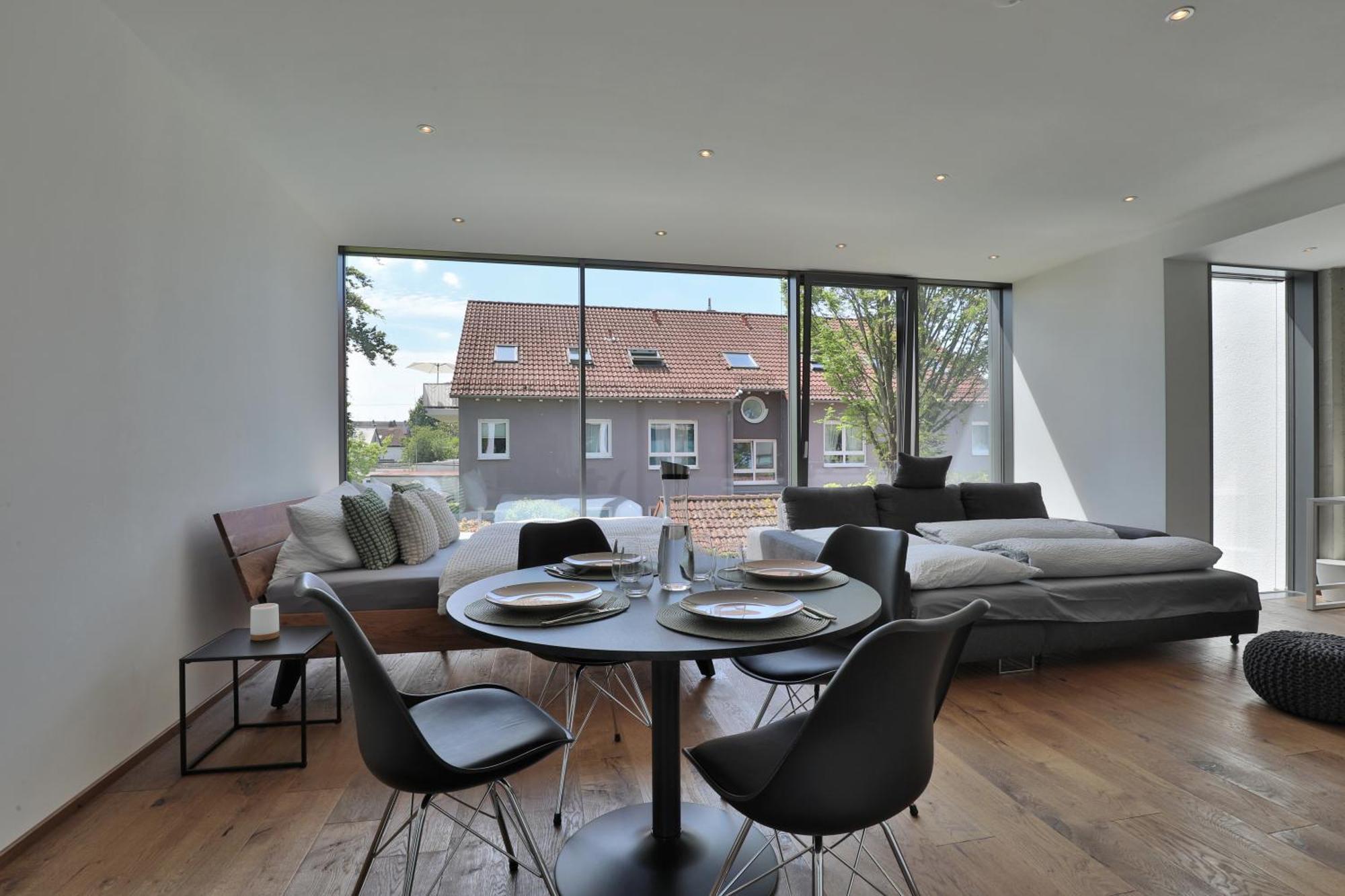 Moderne Studio-Wohnung Gersthofen Ngoại thất bức ảnh